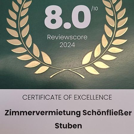Zimmervermietung Schoenfliesser Stuben Auch Fuer Monteure Eisenhüttenstadt Exteriér fotografie
